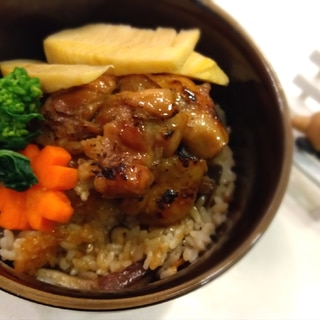 電気圧力鍋で鶏の釜飯✺だしの旨味たっぷり！